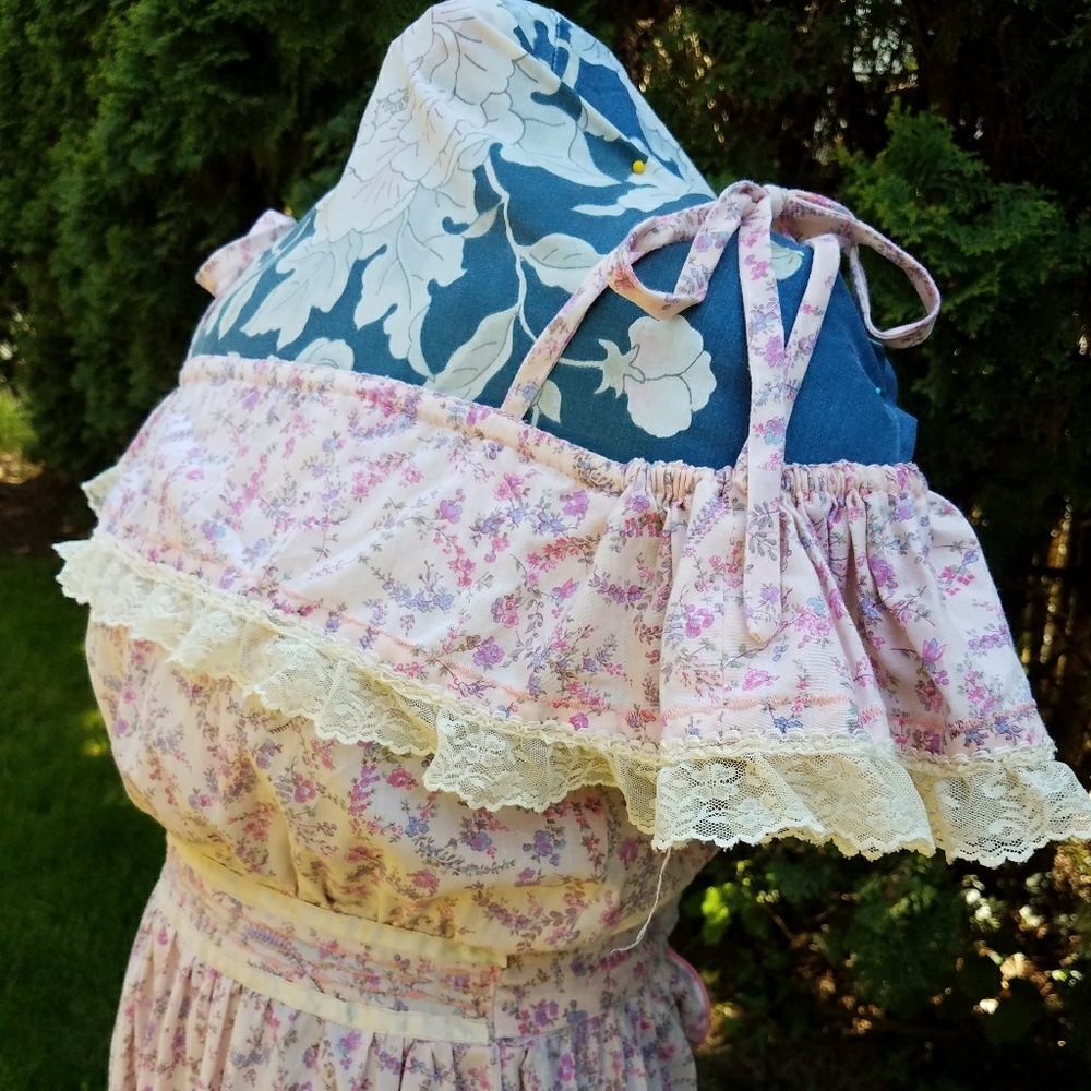 Handmade peasant style dress